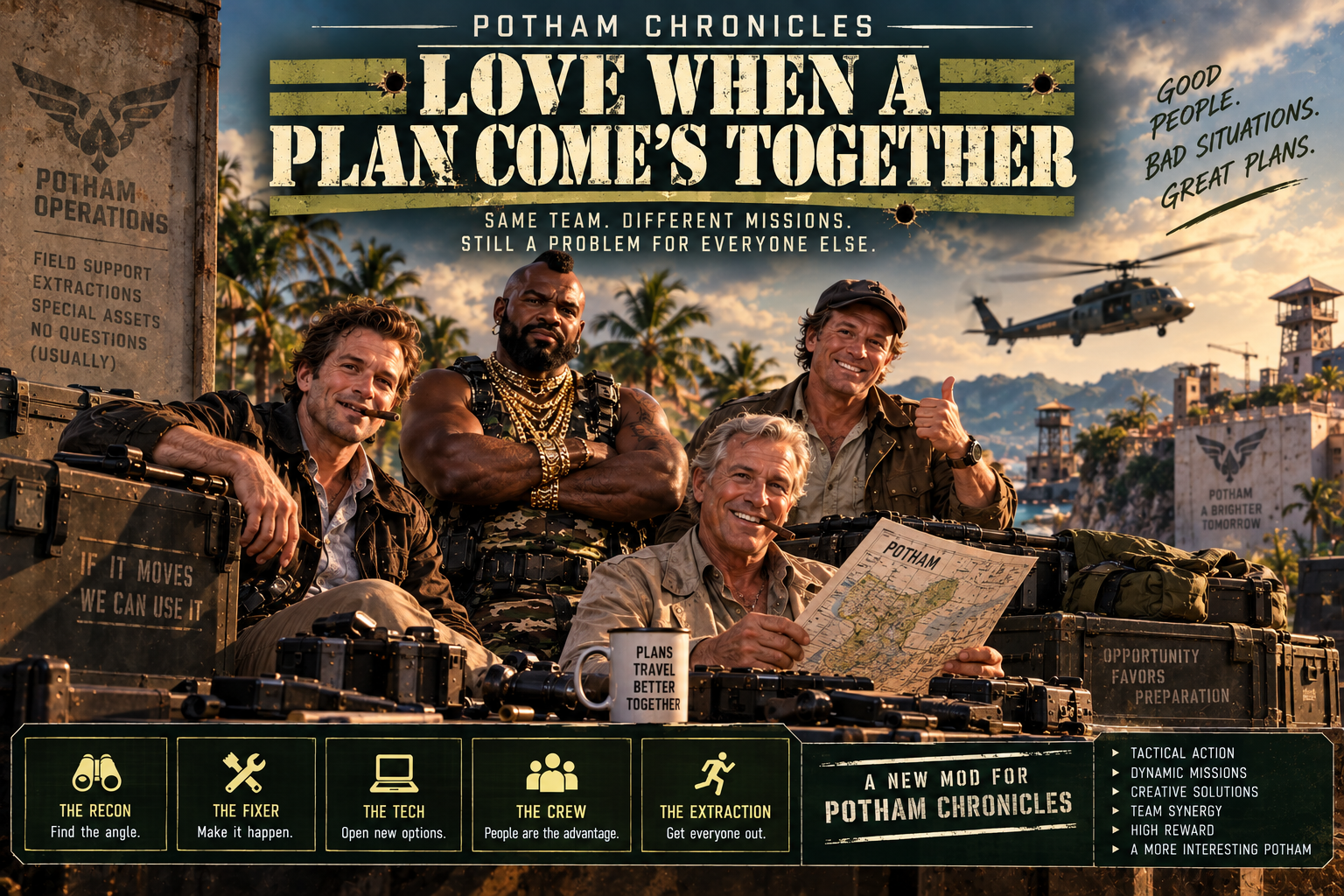 Love When A Plan Comes Together concept artwork