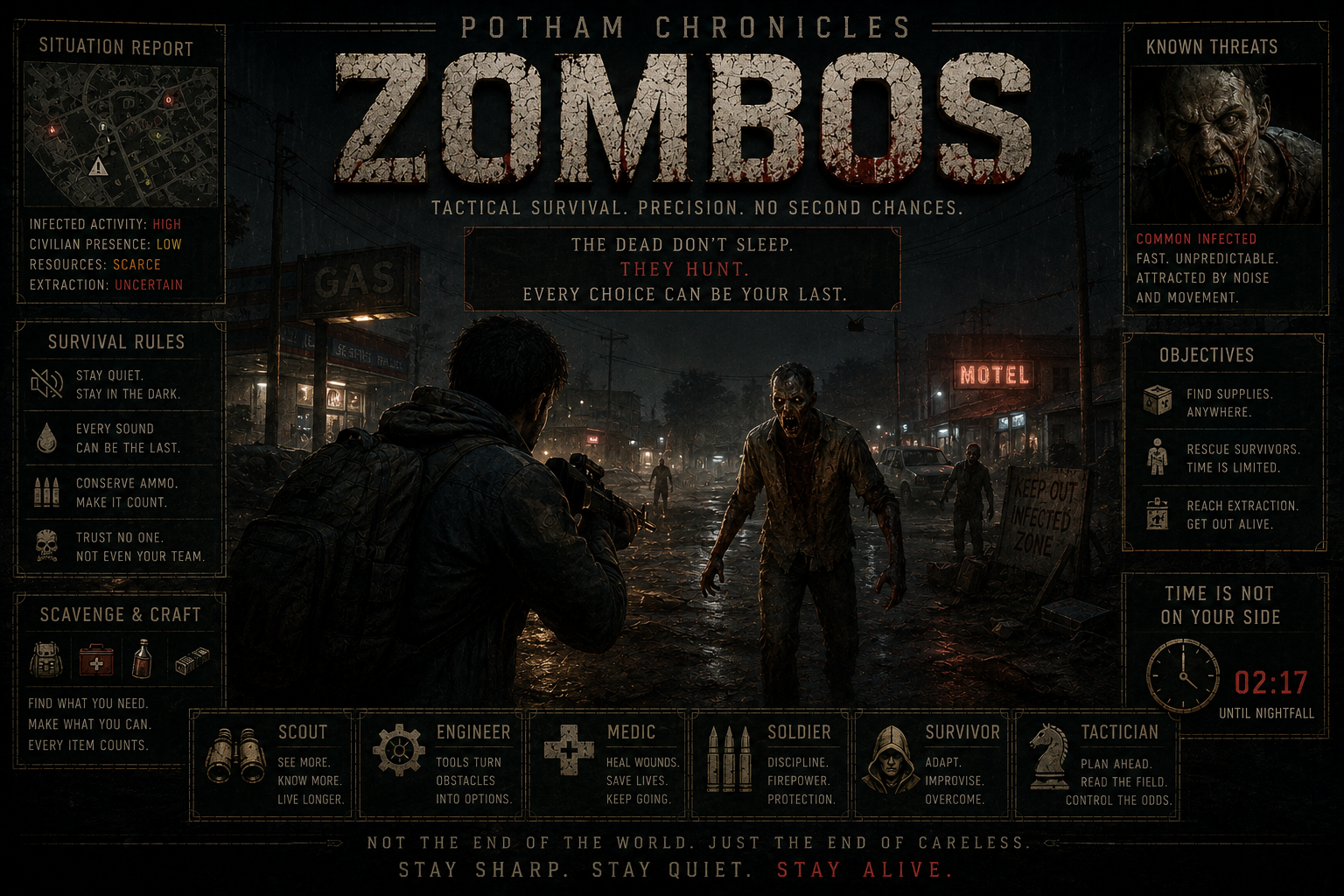 Potham Chronicles Zombos promotional artwork