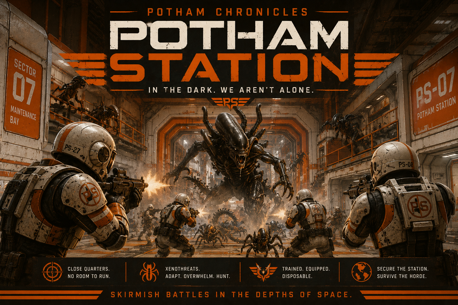 Potham Chronicles Potham Station promotional artwork